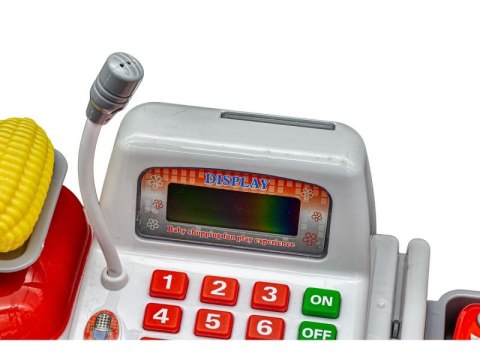 Edukacyjna Sklepowa Kasa Fiskalna - Kalkulator, Waga, Akcesoria