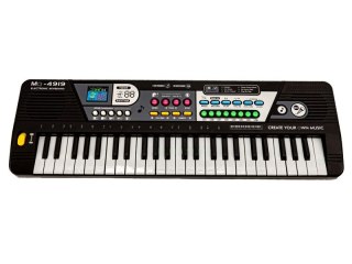 Keyboard Mq-4919 Organki, 49 Klawiszy, Mikrofon