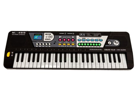 Keyboard Mq-4919 Organki, 49 Klawiszy, Mikrofon