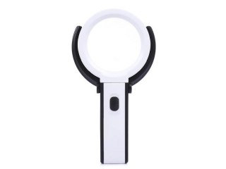 Składana Lupa Lampa Stolikowa 2,5x / 8x Oświetlenie Led