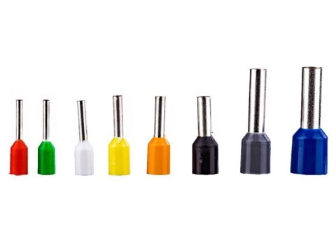 Konektory Kablowe, Zestaw Tulejek, Końcówek 800 Szt. Tulejki Do Zaciskarki, Praski