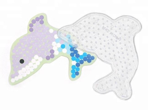 Koraliki Do Prasowania, Prasowanka, Szablon, Saszetka Delfin