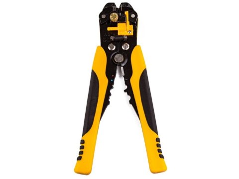 Profesjonalny Ściągacz Izolacji Kabla Przewodów Zaciskacz, Obcinacz Żółty