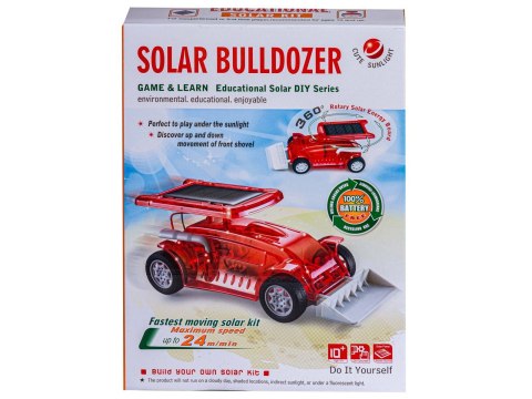 Zabawka Solarna - Buldożer - Zestaw Do Samodzielnego Złożenia