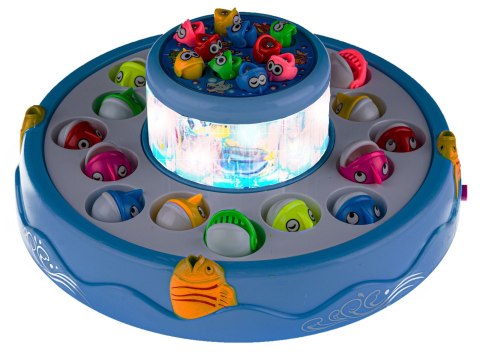 Gra Wędkowanie, Rybki, Łowienie Rybek, 2 Jeziorka, Podświetlenie, Dźwięk