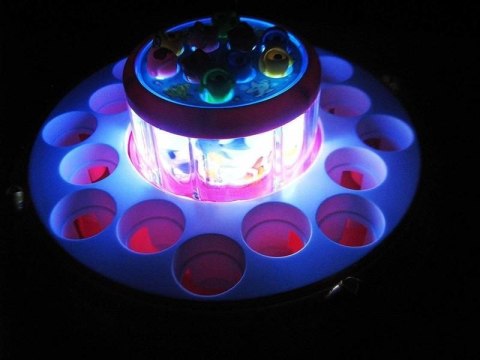 Gra Wędkowanie, Rybki, Łowienie Rybek, 2 Jeziorka, Podświetlenie, Dźwięk