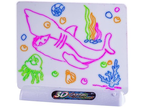 Magiczna, Podświetlana Tablica Do Malowania Rysowania + Okulary 3d Ocean