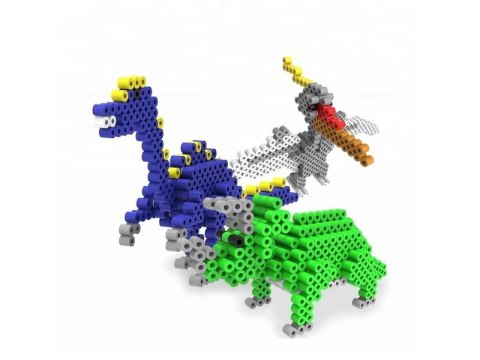 Prasowanka, Koraliki Do Prasowania, Zestaw Dinozaury 3d 3000 Sztuk