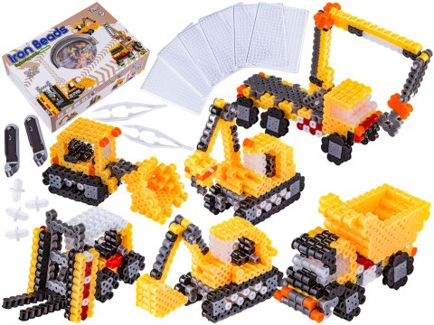 Prasowanka, Koraliki Do Prasowania, Zestaw Pojazdy Budowlane 3d 3000 Sztuk