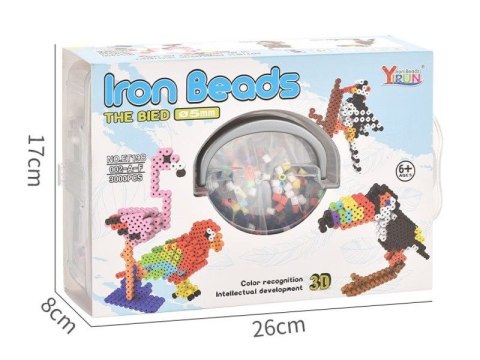 Prasowanka, Koraliki Do Prasowania, Zestaw Ptaki 3d 3000 Sztuk