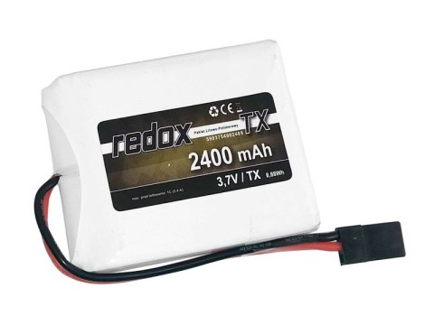 Redox 2400 Mah 3,7v Jr (Mt44) - Pakiet Lipo Tx