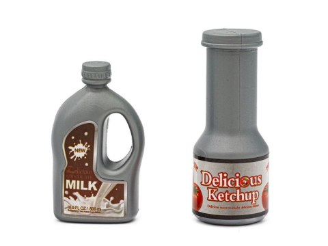 Srebrny Zestaw Kuchenny Do Gotowania, Garnek, Czajnik, Patelnia, Akcesoria