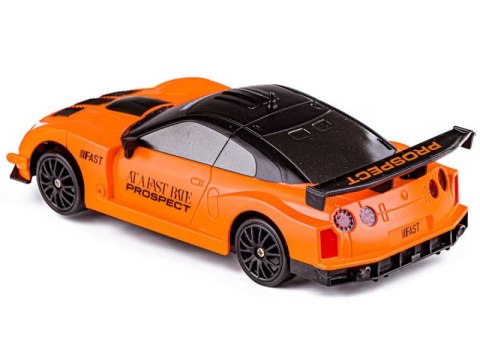 Samochód Do Driftu, Auto Rc Drift 1:24 2,4 Ghz 4wd Pomarańczowy