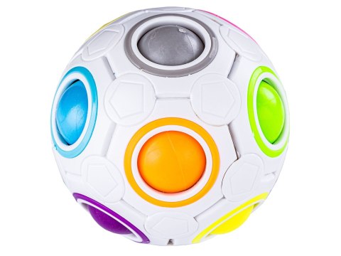 Zabawka Piłka Antystresowa Sensoryczna Fidget "Rainbow Ball"