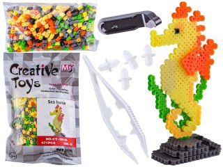 Koraliki Do Prasowania Wersja 3d, Szablon Konik Morski, Saszetka, Prasowanka
