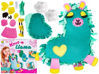 Zestaw Kreatywny Wyszywanka Poduszka Pluszowa Maskotka Do Szycia Diy Lama