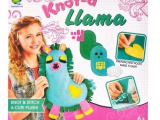 Zestaw Kreatywny Wyszywanka Poduszka Pluszowa Maskotka Do Szycia Diy Lama