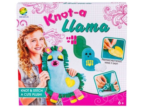 Zestaw Kreatywny Wyszywanka Poduszka Pluszowa Maskotka Do Szycia Diy Lama