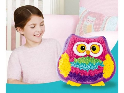 Zestaw Kreatywny Wyszywanka Poduszka Pluszowa Maskotka Do Szycia Diy Sowa