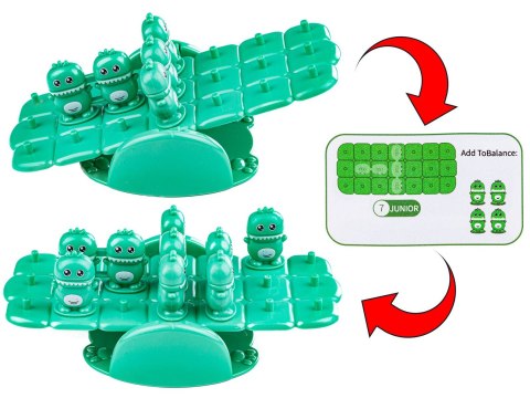 Edukacyjna Gra Matematyczna Logiczna Balansujące Potworki, Równoważnia, Huśtawka Monster