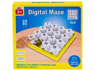 Gra Logiczna Edukacyjna Układanka Liczbowa Digital Maze