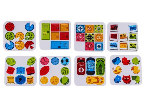 Gra Logiczna Szybkie Krążki Puck Puzzle Karty, Dzwonek, Zręcznościowa