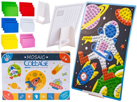 Kreatywna Układanka, Mozaika, Kolaż Klocki Diy