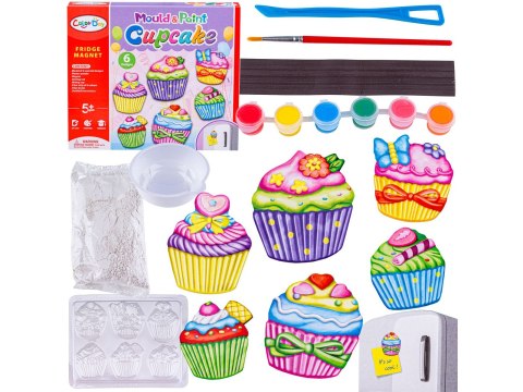 Kreatywny Zestaw Stwórz Magnes, Odlew Diy Babeczki, Muffinki Zrób To Sam