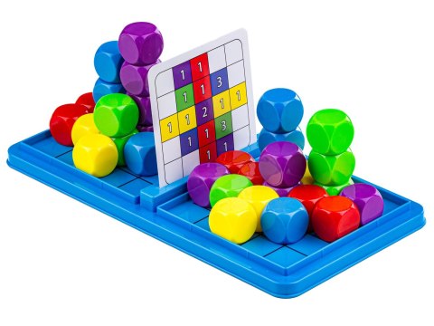 Logiczna Gra Na Refleks Klocki Karty Fiszki Two Player Game Dwóch Graczy