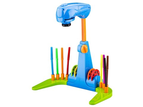 Projektor, Rzutnik Do Nauki Rysowania Malowania + Akcesoria Niebieski