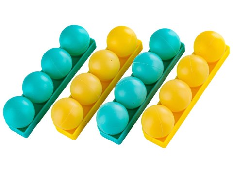 Rodzinna Gra Zręcznościowa Bounce Game, Układanka, Karty, Piłeczki