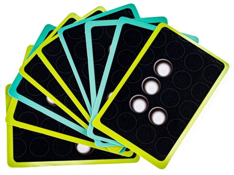 Rodzinna Gra Zręcznościowa Bounce Game, Układanka, Karty, Piłeczki