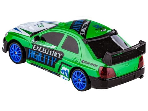 Samochód Do Driftu, Auto Rc Drift 1:24 2,4 Ghz 4wd Zielony