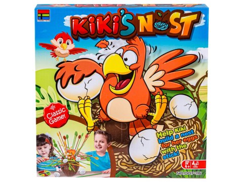 Zręcznościowa Gra Typu Bierki Kiki's Nest Zbuduj Gniazdo Kurczaka