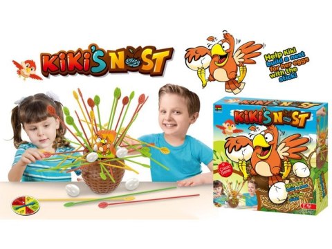 Zręcznościowa Gra Typu Bierki Kiki's Nest Zbuduj Gniazdo Kurczaka