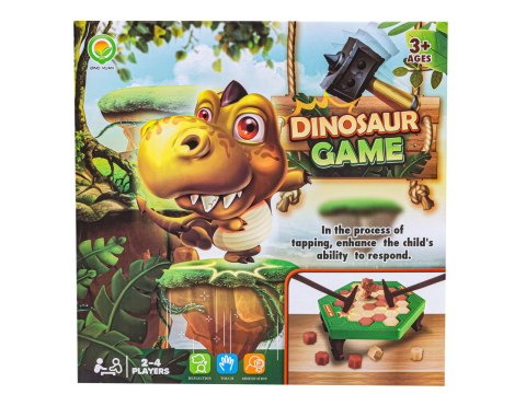 Gra Zręcznościowa Uratuj Dinozaura Dino Pozioma Plansza Pułapka Plastry Miodu