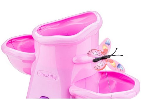 Różowy Zestaw Małego Ogrodnika Uprawa Nawilżacz Do Roślin, Domek Dla Lalek, Doniczka Na Rośliny