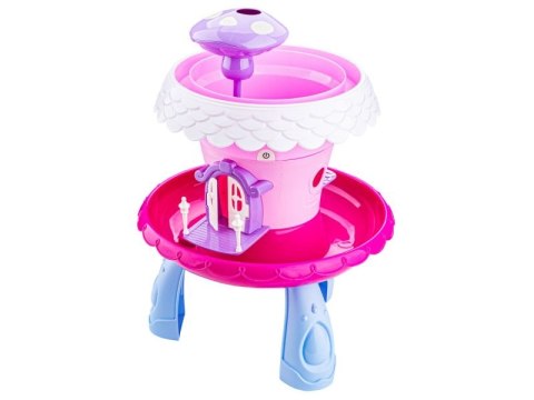 Różowy Zestaw Małego Ogrodnika Uprawa Nawilżacz Do Roślin, Domek Dla Lalek, Stolik, Doniczka Na Rośliny