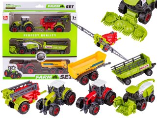 Zestaw 3 Pojazdów, Maszyny Rolnicze, 2 X Traktor, Kombajn, Farma