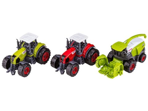 Zestaw 3 Pojazdów, Maszyny Rolnicze, 2 X Traktor, Kombajn, Farma