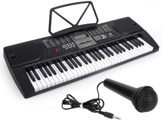 Keyboard Organy 61 Klawiszy Zasilacz Mikrofon Mk-2106