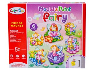 Kreatywny Zestaw Stwórz Magnes, Odlew Diy Wróżki, Glitter Fairy Zrób To Sam