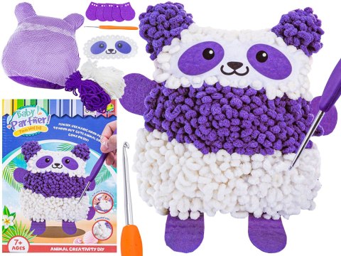 Kreatywny Zestaw Wyszywanka, Maskotka, Pluszak Do Szycia, Poduszka Do Ozdobienia Diy Panda