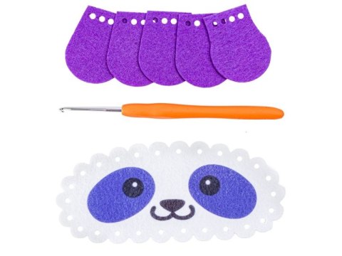 Kreatywny Zestaw Wyszywanka, Maskotka, Pluszak Do Szycia, Poduszka Do Ozdobienia Diy Panda