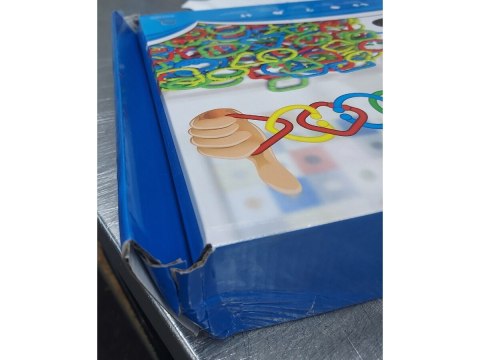 Logiczna Gra Połącz Obręcze Kształty, Puzzle Ring Game Karty Przecena 1
