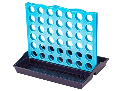 Logiczna Gra Umysłowa Planszowa 4 In A Row, 4 W Rzędzie, Plansza + Żetony