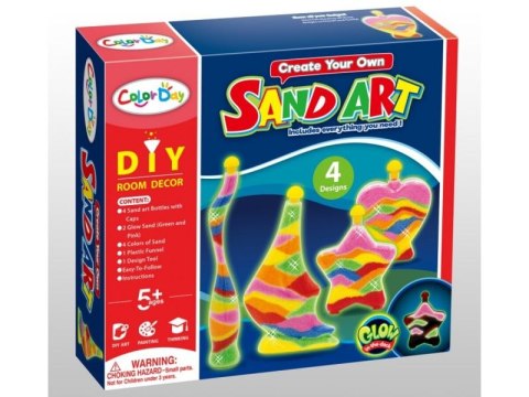 Magiczny Piasek Do Wypełniania, Piasek Do Sypania, Sand Art, Kolorowe Butelki - Zrób To Sam Diy, Kreatywny Zestaw