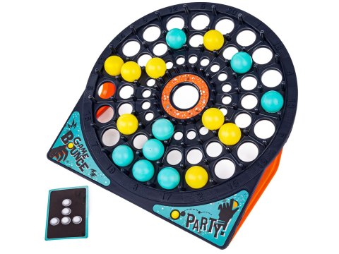 Rodzinna Gra Zręcznościowa Bounce Game, Układanka, Tarcza, Karty, Piłeczki