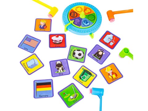 Zabawna Gra Na Spostrzegawczość, Refleks, Przyssawki Hammer Game