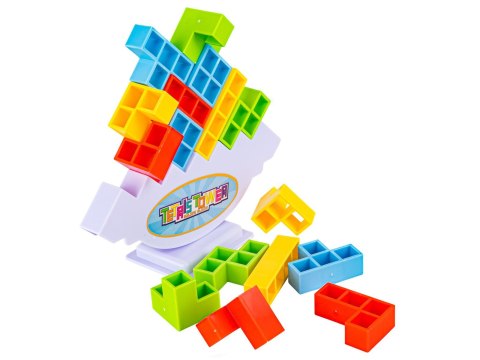 Zręcznościowa Gra Wieża Tetris, Balansujące Klocki, Kolorowa Wieża Układanka
